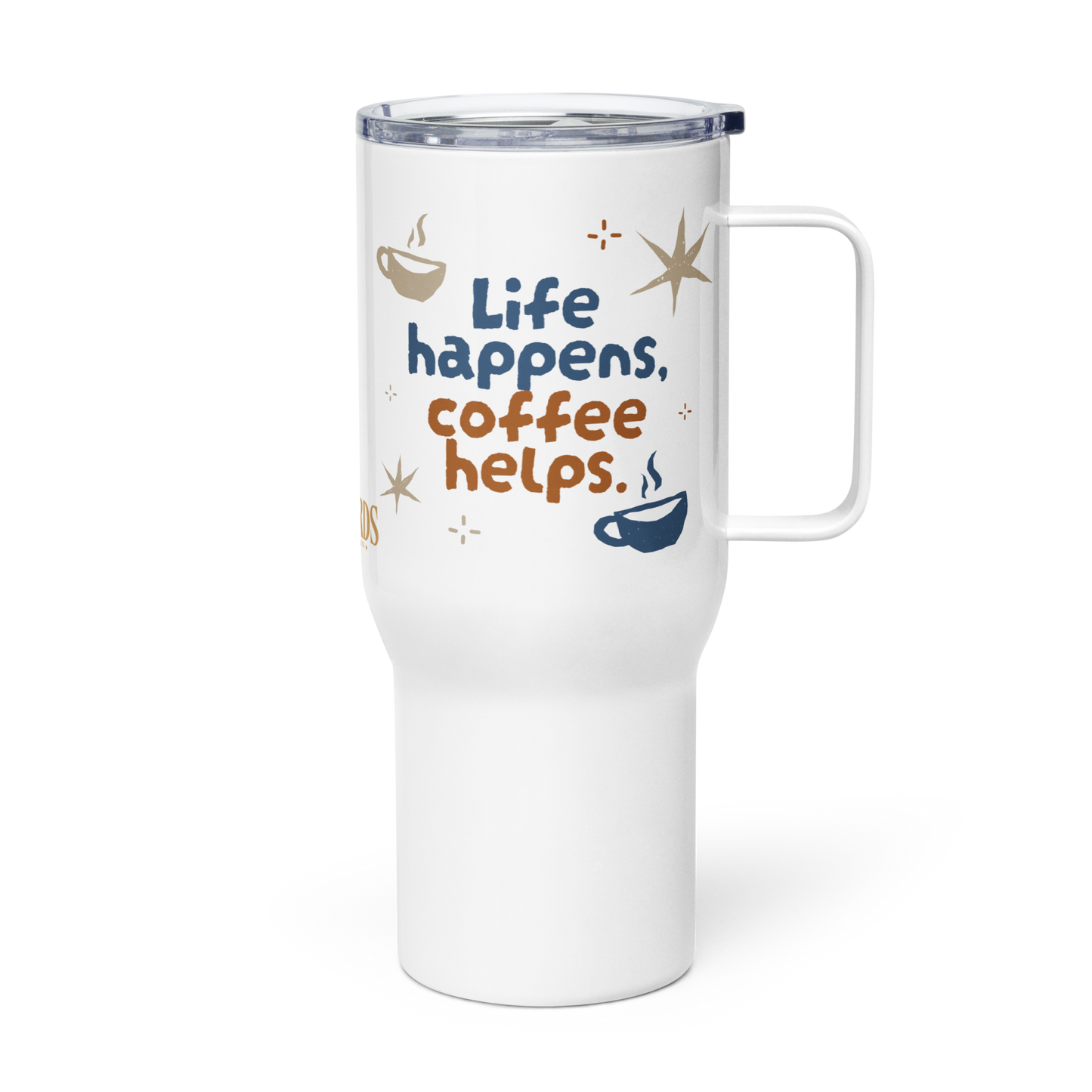 Mallards Life Happens Travel Mug