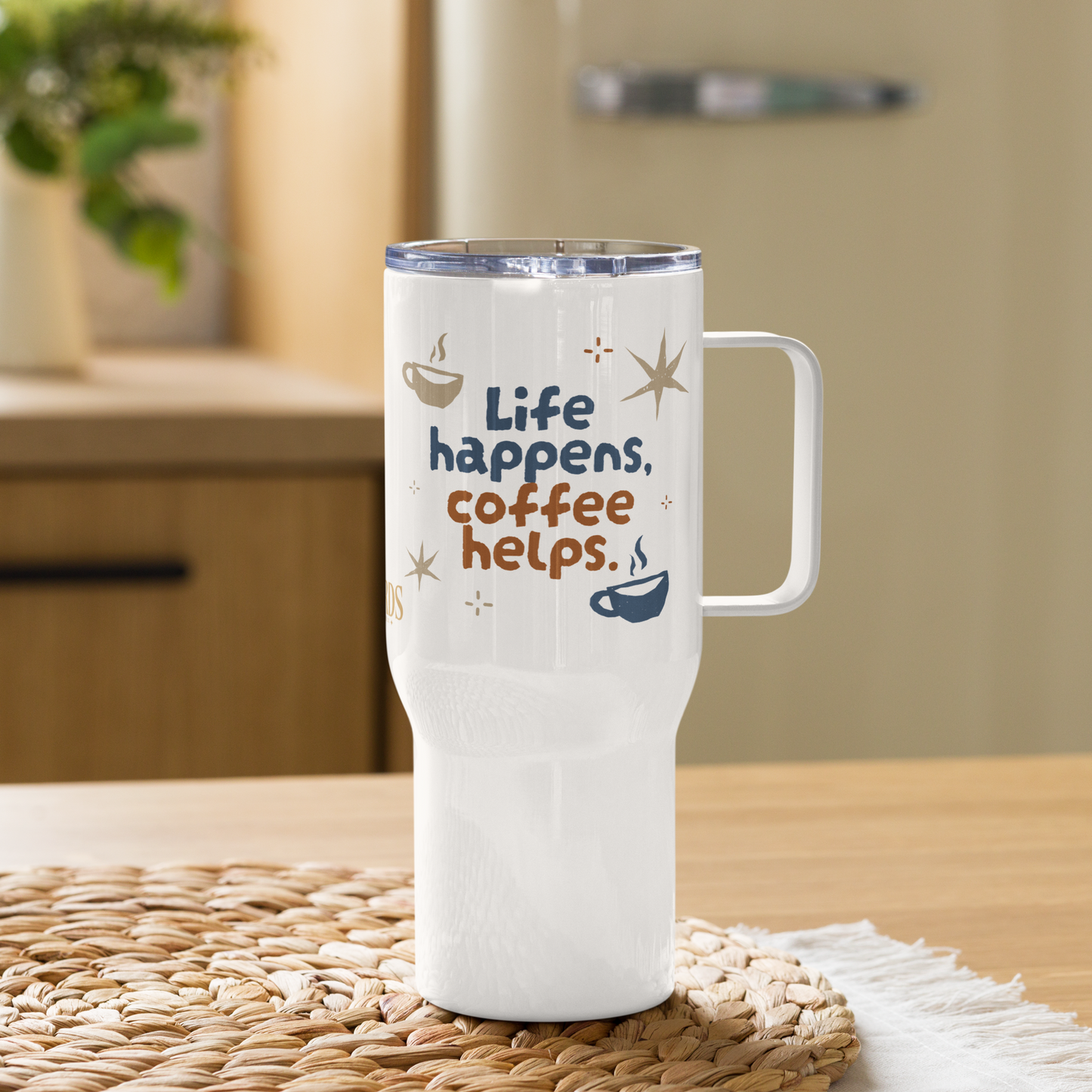 Mallards Life Happens Travel Mug